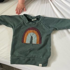 Baby 3-6 lulu&roo rainbow sweatshirt